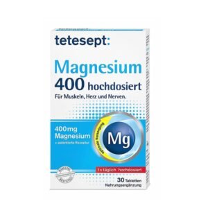 tetesept Magnesium 400 dietary supplement 30 tbl - from Germany