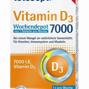 tetesept Vitamin D3 7000 I.E. tablets from Germany